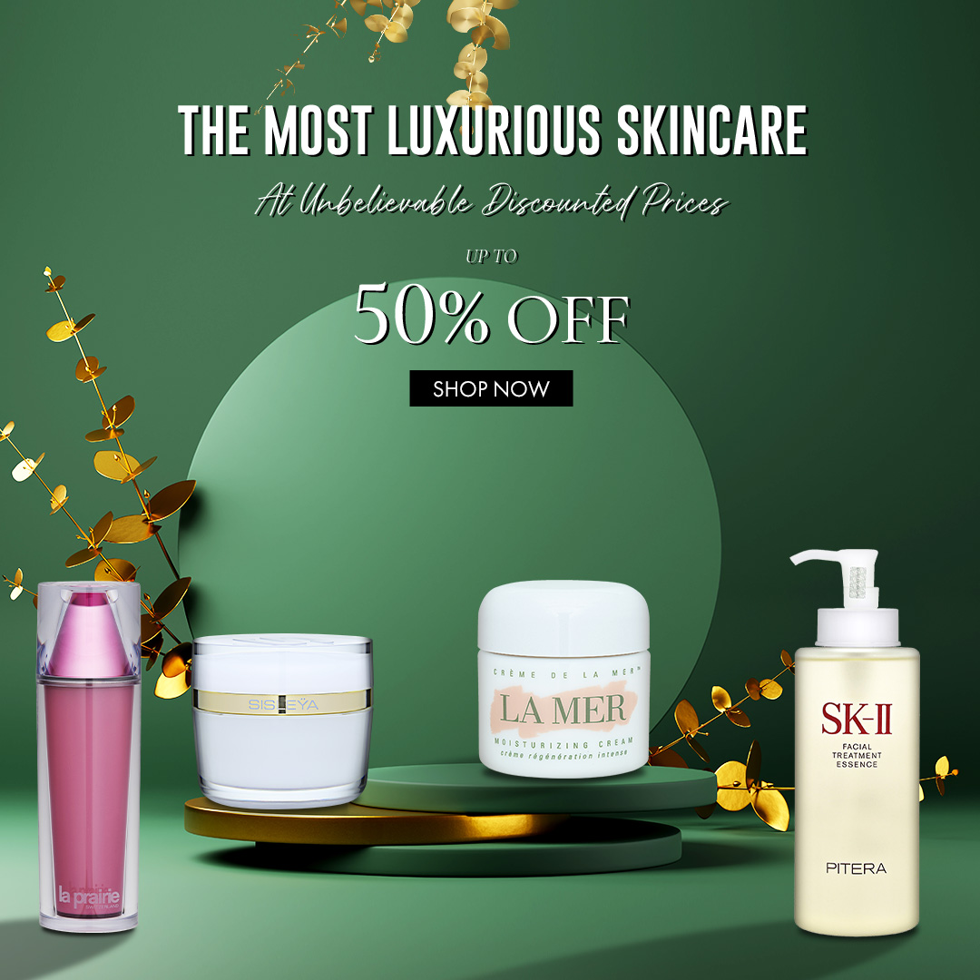 Most Luxurious Skincare At Unbelievable Discounted Prices. Up To 50% Off