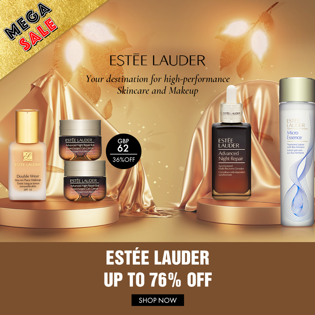 Estée Lauder: Your destination for high-performance Skincare and Makeup!  Up to 76% Off!