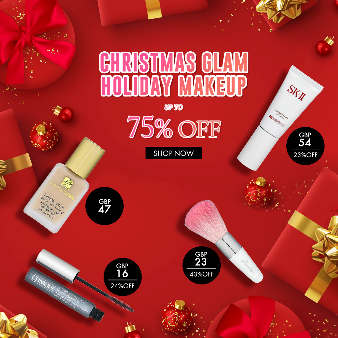 Christmas Glam Holiday Makeup  Up to 75% Off!