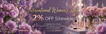 International Women's Day 2% Sitewide